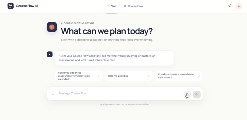 CourseFlow AI – screenshot 2