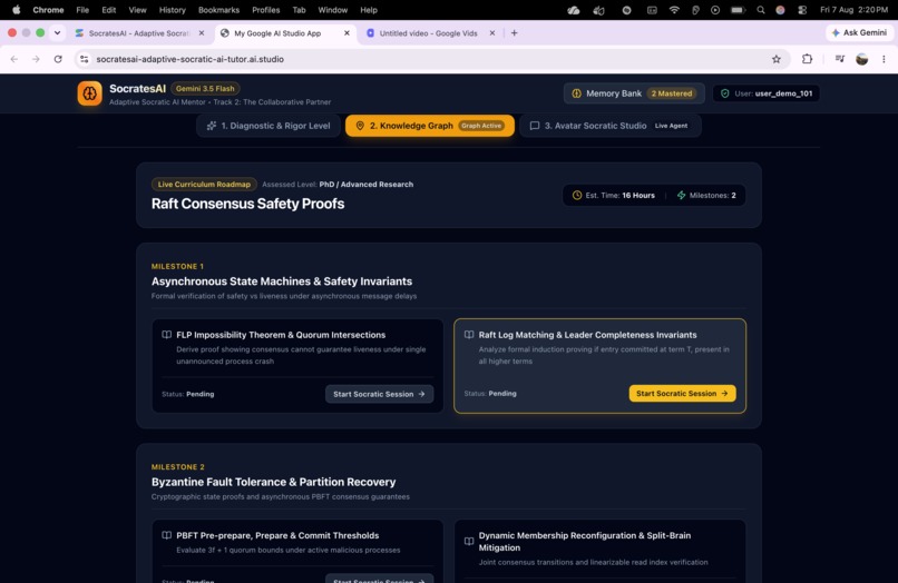 SocratesAI - Adaptive Socratic AI Tutor – screenshot 2