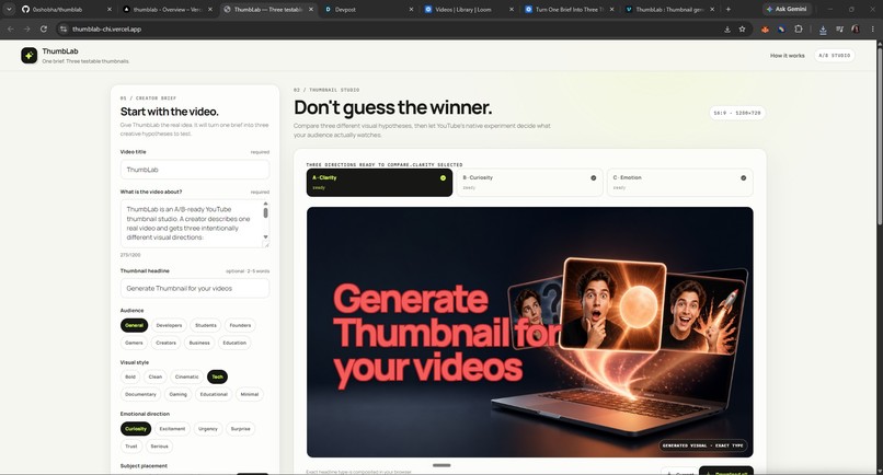 ThumbLab – screenshot 2