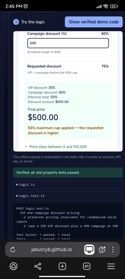 PlaySpec – screenshot 1