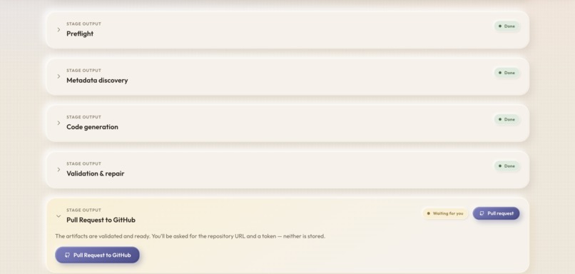 MetaLoom AI: Metadata-Aware Code Generation & Development – screenshot 3