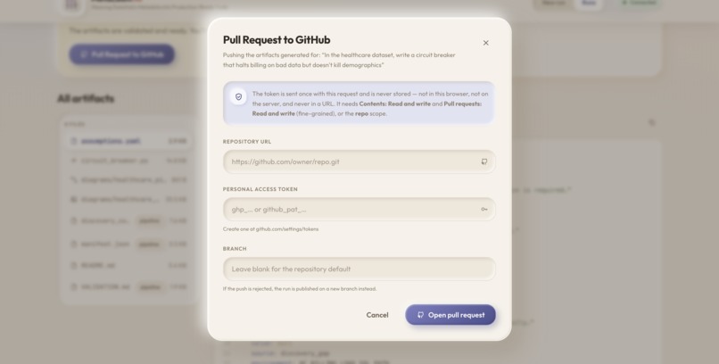 MetaLoom AI: Metadata-Aware Code Generation & Development – screenshot 6