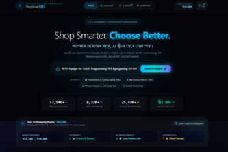 ShopSmart BD — AI Shopping Advisor
