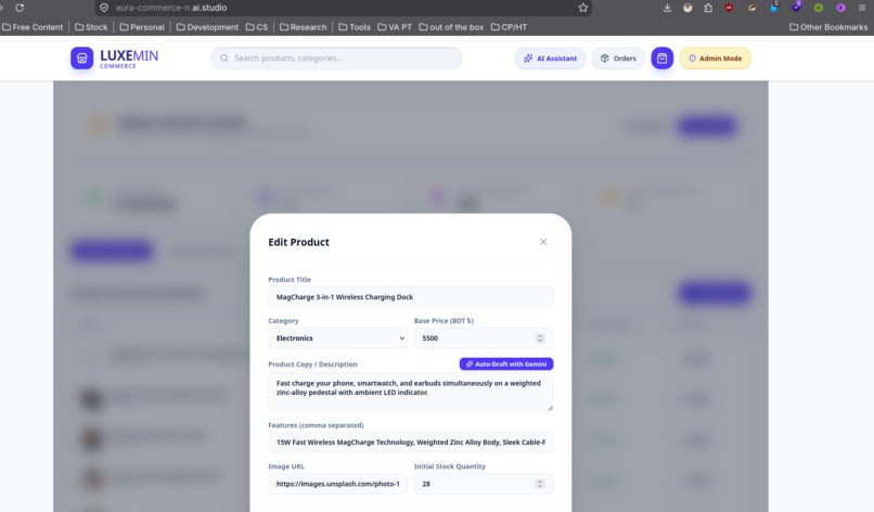 AuraBD — AI-Powered E-Commerce for Bangladesh – screenshot 2