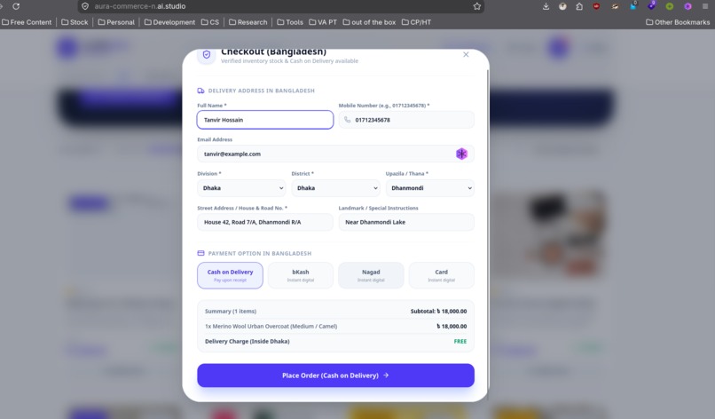 AuraBD — AI-Powered E-Commerce for Bangladesh – screenshot 6