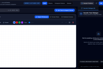 Real-Time AI Homework & Lab Tutor