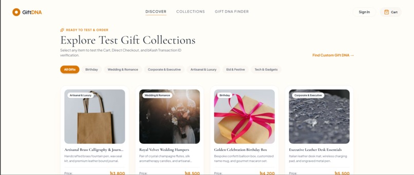 GiftDNA – screenshot 4