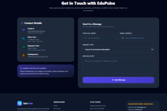 EduPulse - Next-Gen EdTech Platform