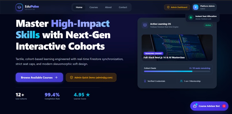 EduPulse - Next-Gen EdTech Platform – screenshot 4
