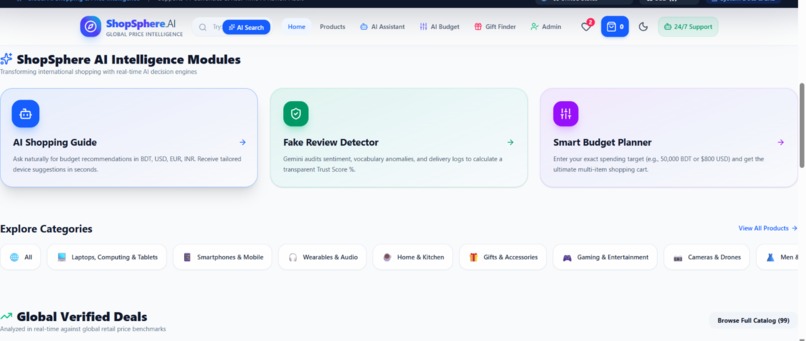 ShopSphere.AI – screenshot 2