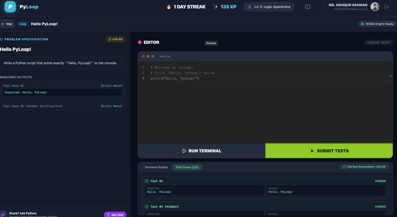PyLoop – screenshot 5
