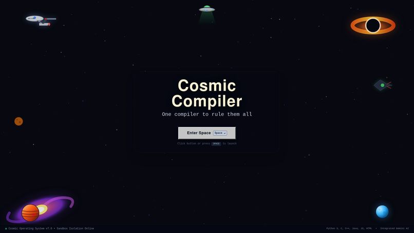 Cosmic Compiler – screenshot 2