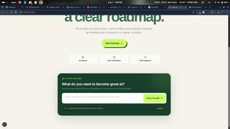 LearnX – screenshot 8