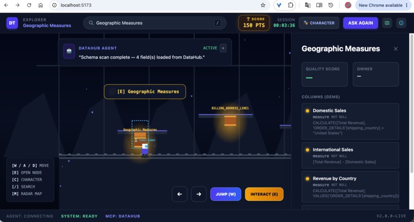DataHub Data Literacy Game – screenshot 3