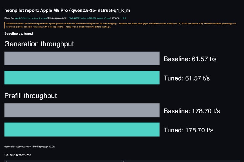 neonpilot — auto-tune llama.cpp for Arm CPUs – screenshot 5