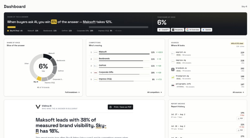 Vidima AI – screenshot 6
