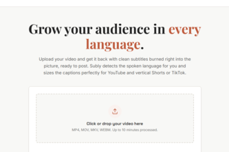 Subly: auto-subtitles, shorts & SEO for any video