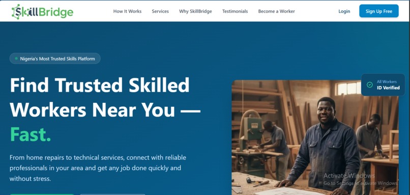 SkillBridge – screenshot 1