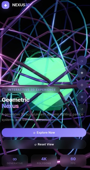 Unique Interactive 3D Showcase – screenshot 1