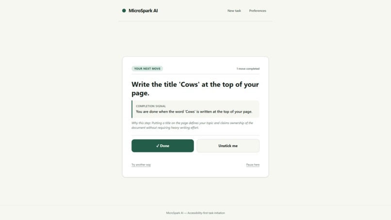 MicroSpark AI – screenshot 3