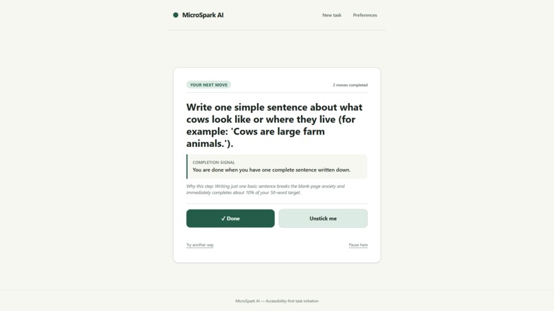 MicroSpark AI – screenshot 5