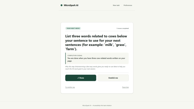MicroSpark AI – screenshot 9
