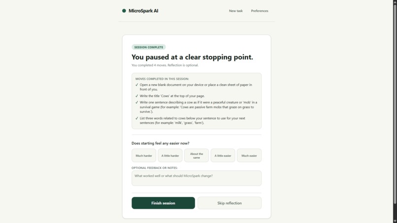 MicroSpark AI – screenshot 10