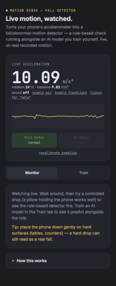 Fall Detector – screenshot 2
