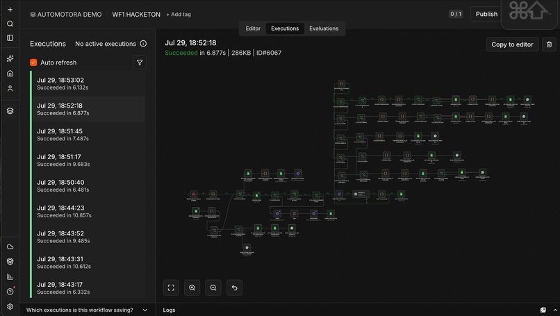 AUTOMOTORA DEMO – screenshot 1