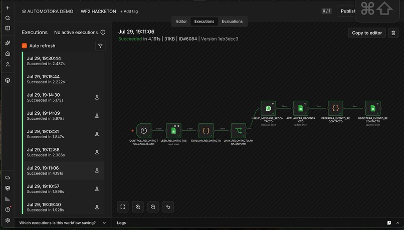 AUTOMOTORA DEMO – screenshot 2