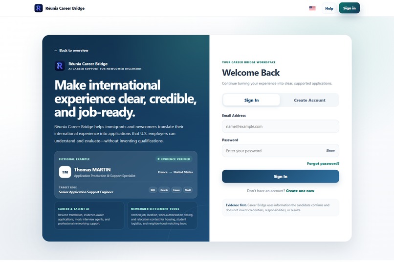 Réunia Career Bridge – screenshot 2