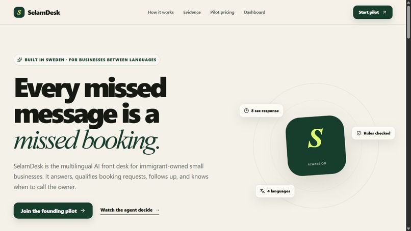 SelamDesk – screenshot 1