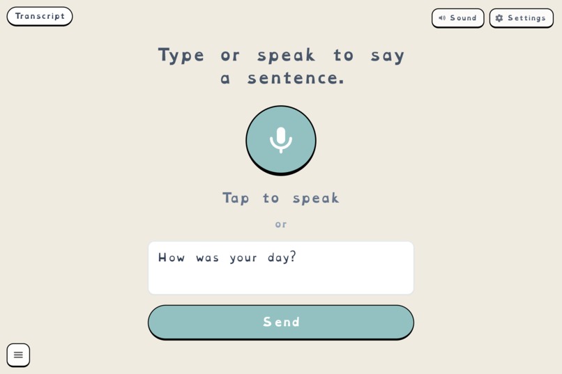 Iris Speak – screenshot 3