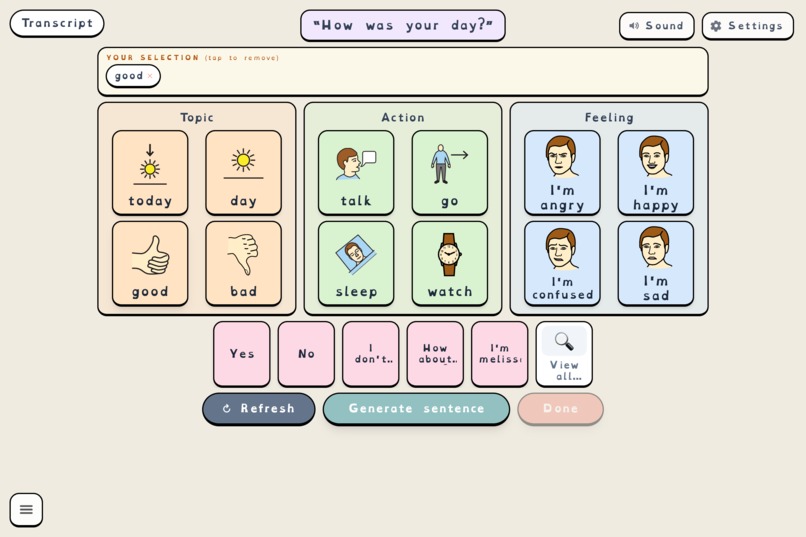 Iris Speak – screenshot 4