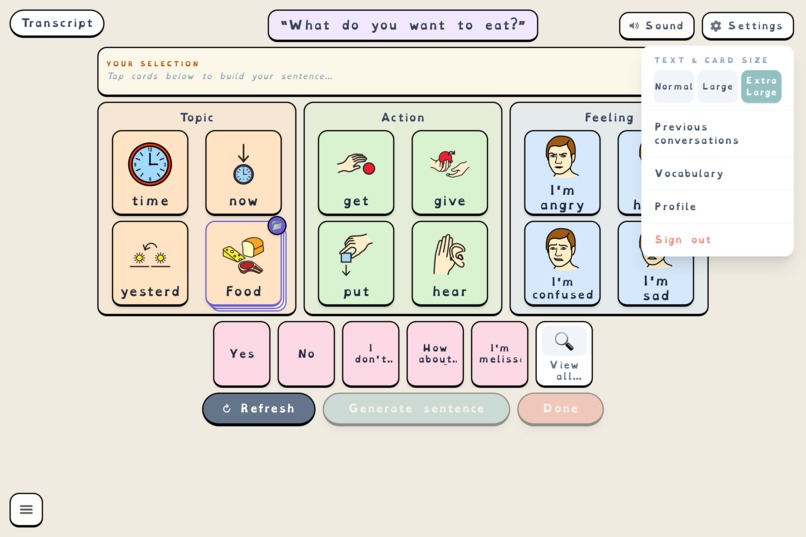 Iris Speak – screenshot 6