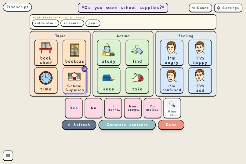 Iris Speak – screenshot 1