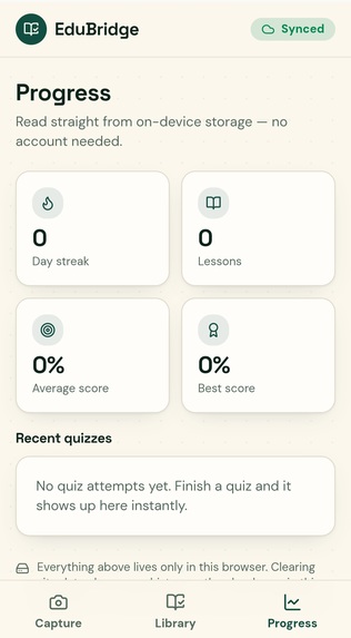 EduBridge – screenshot 1
