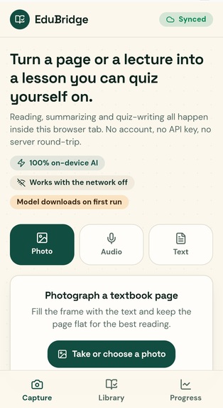EduBridge – screenshot 2
