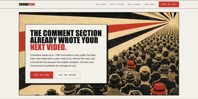 CrowdTone – screenshot 1