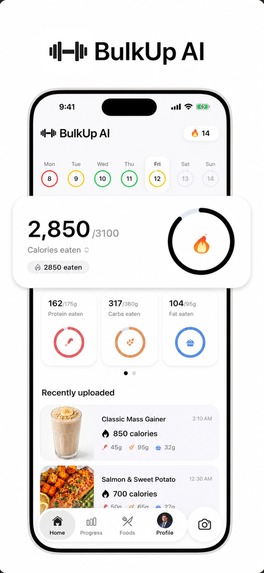 BulkUp AI - Calorie Tracker – screenshot 1