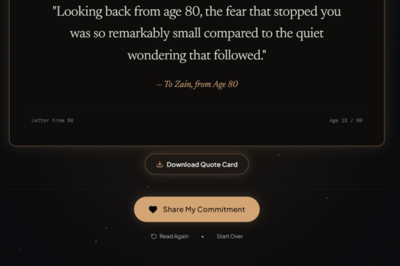 Letter From 80 – screenshot 3