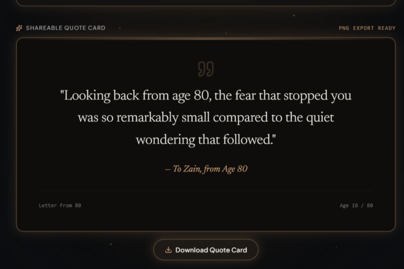 Letter From 80 – screenshot 4