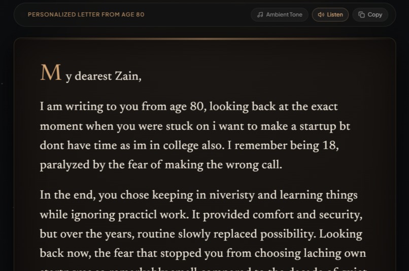 Letter From 80 – screenshot 11