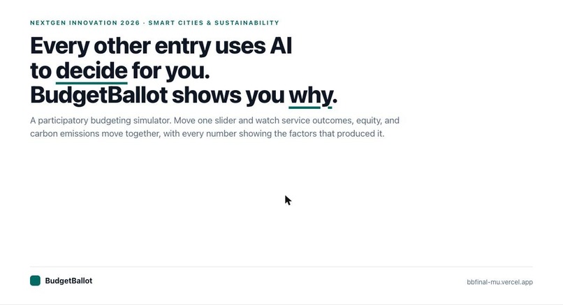 BudgetBallot – screenshot 6