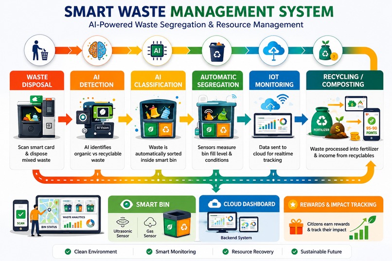 AI Smart Waste Segregation and Resource Management System – screenshot 1