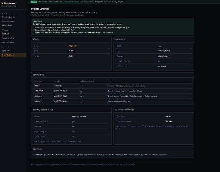 RightsLedger Agent – screenshot 3
