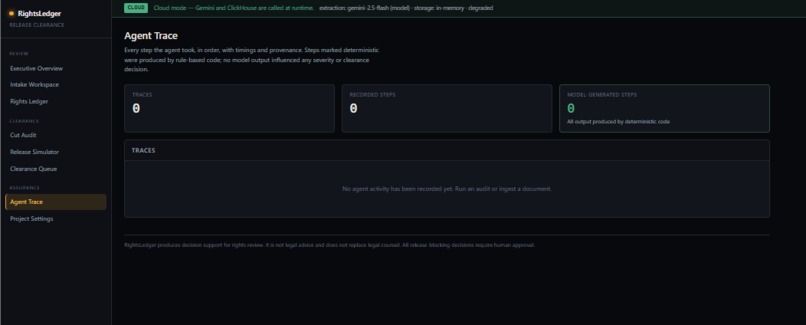RightsLedger Agent – screenshot 4