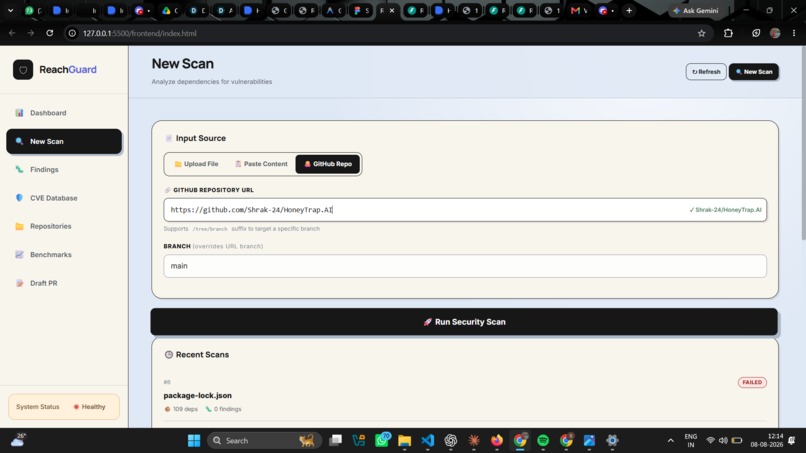 ReachGuard – screenshot 1