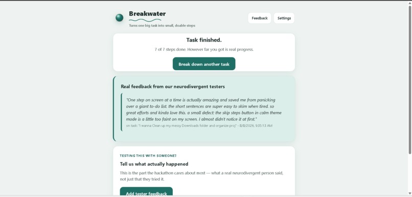 Breakwater  – screenshot 1