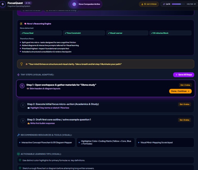 FocusQuest-AIF – screenshot 2